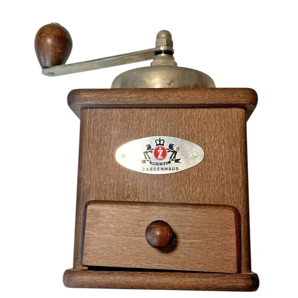 Zassenhaus Brasilia Manual Coffee Mill | Grinder Zassenhaus Dark Wood